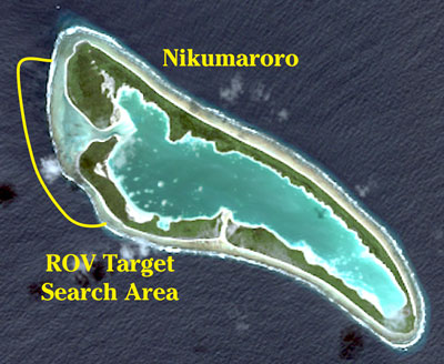 ROV Target area