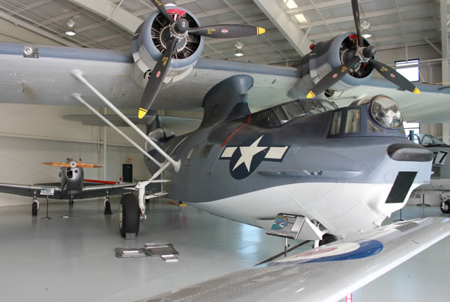 PBY in museum