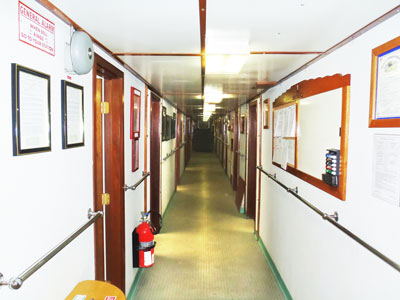 lower corridor