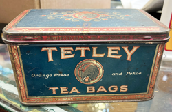 Tetley tea box